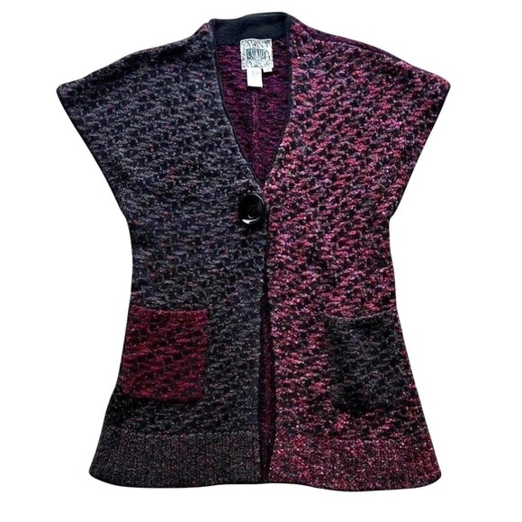 Curio Chunky Knit Long Cardigan with Pockets Size S Wool-Blend Winter Sweater - Picture 1 of 10